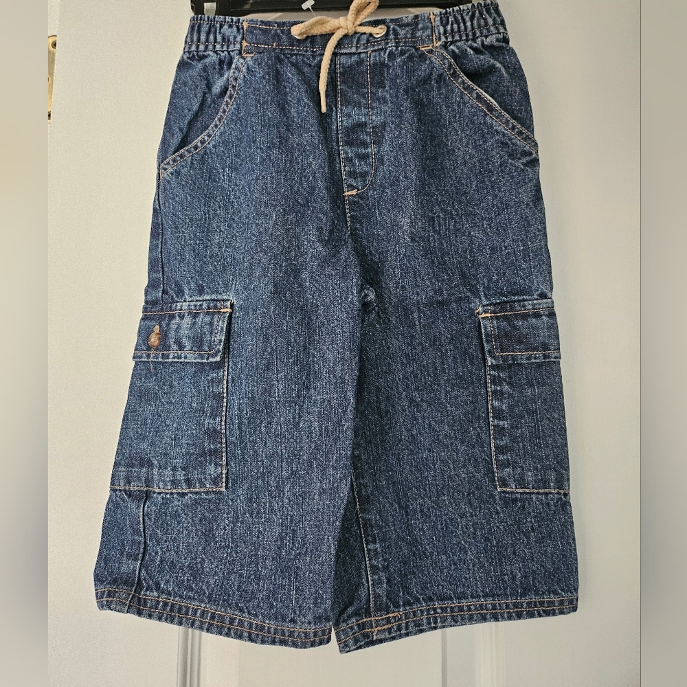 Baby GAP 4XL Casual Blue Denim Pants/Capris W/ 5 Pockets NWT